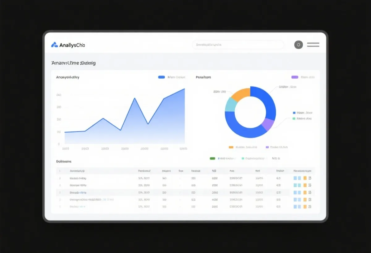 数据统计与趋势图表示意