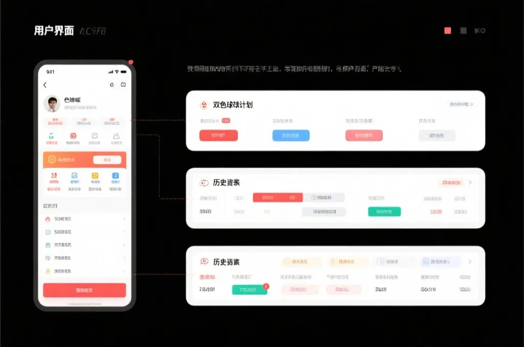 信息展示界面示意图