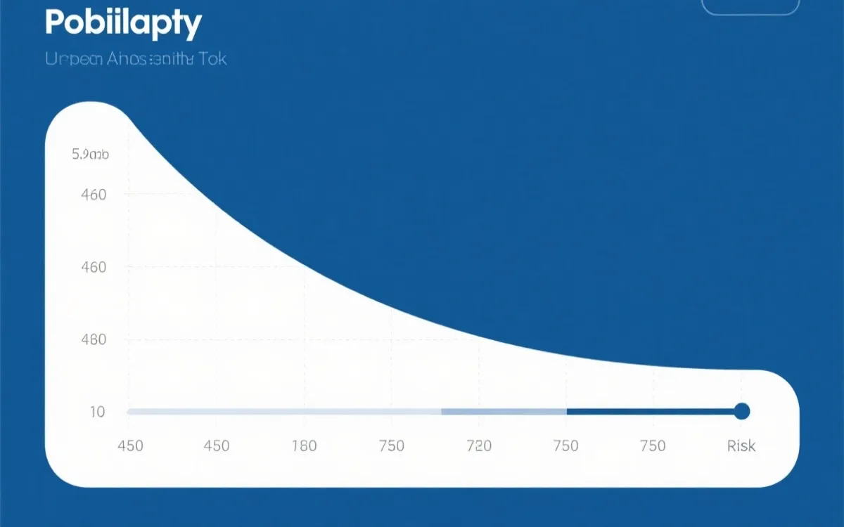 概率与风险示意图：回报与波动的关系